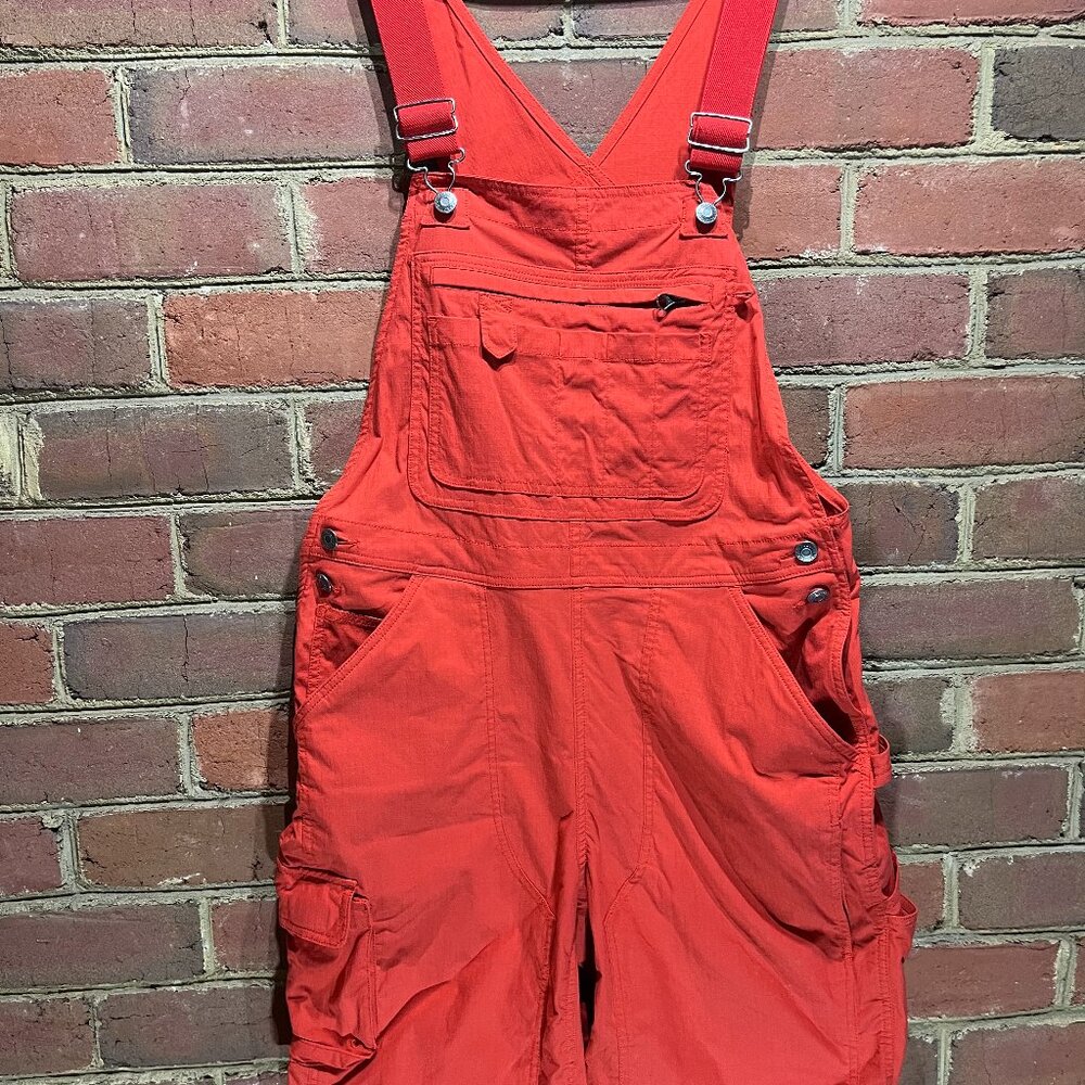 Duluth Trading Heirloom Gardening overall shorts, Women's M